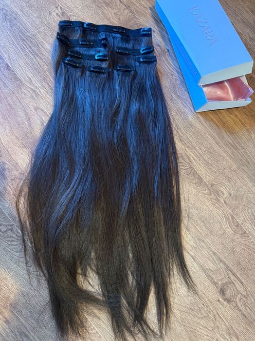 Extensii clip-on russian hair