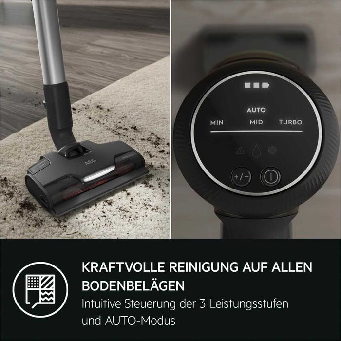 Вертикална прахосмукачка AEG Ultimate 8000 Eco (AP81B25OKO)