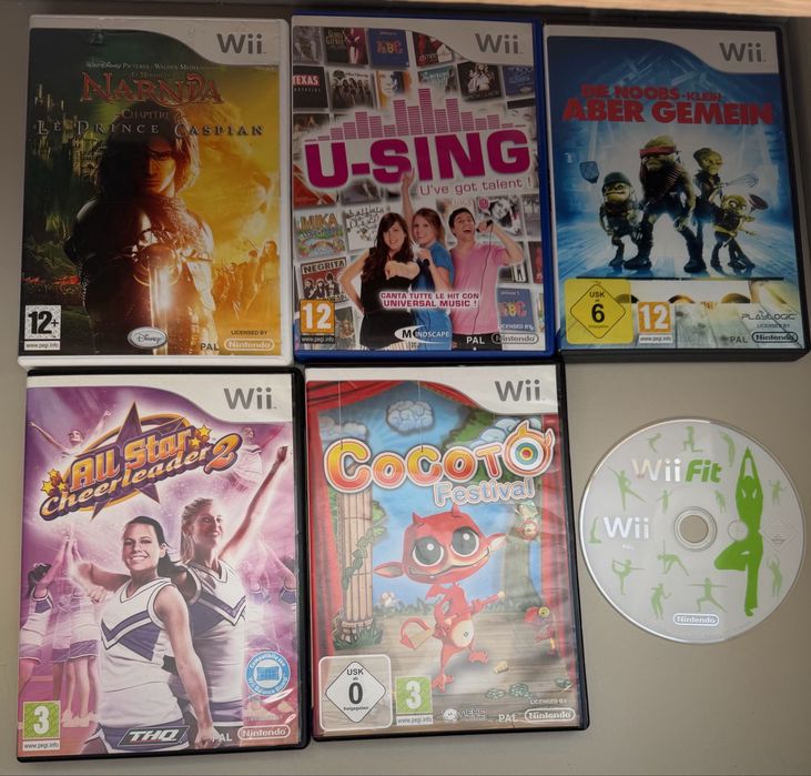 Lot jocuri Nintendo Wii