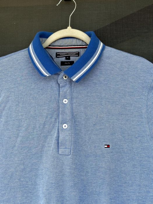 Мъжка тениска Tommy Hilfiger (Slim Fit) - размер XL, Отлично състояние