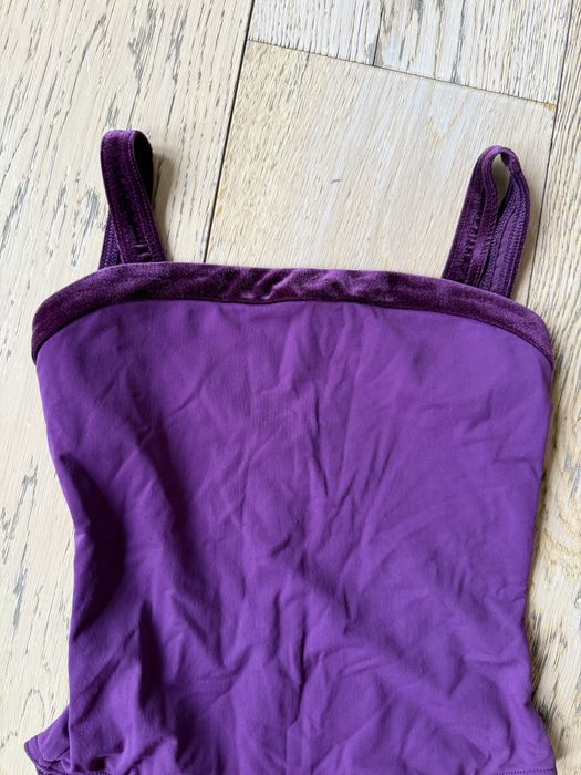 Летно лилаво балетено трико (148см)