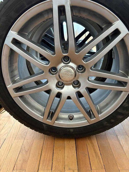 Оригинални джанти 18" OEM AUDI LE MANS с летни гуми дот 22-24.