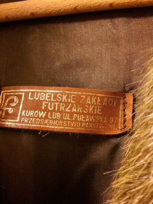 Кожено палто от естествен косъм - нутрия, цели кожи