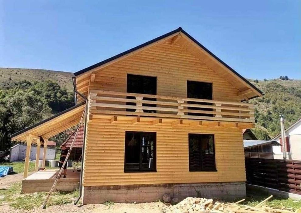 Case din lemn pentru locuit