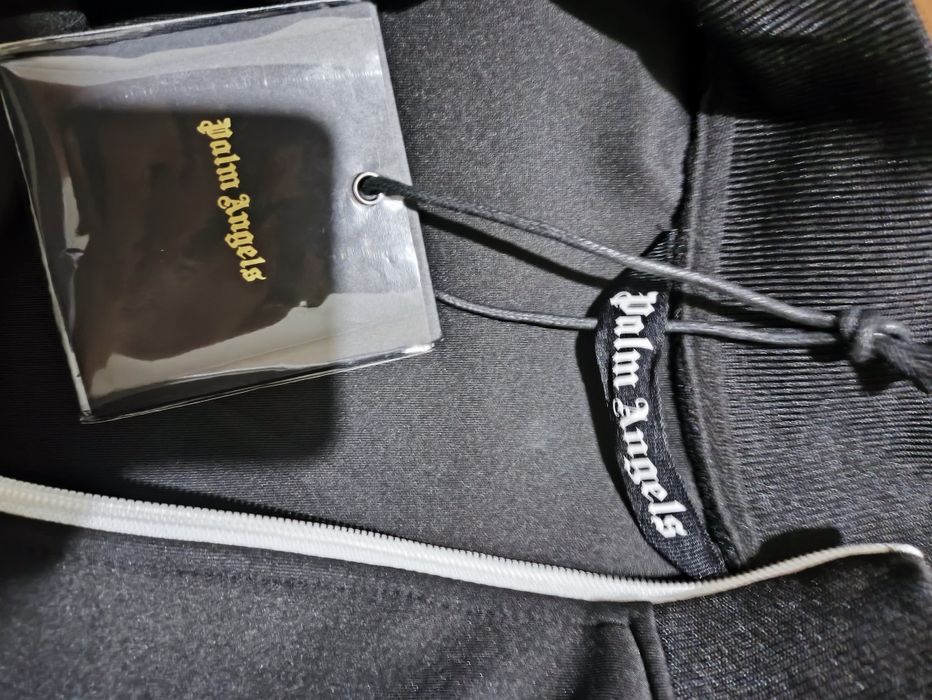 palm angels zip hoodie