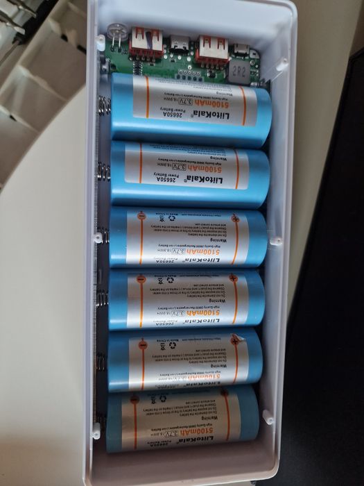 Vand powerbank 23.000mAh, fastcharge