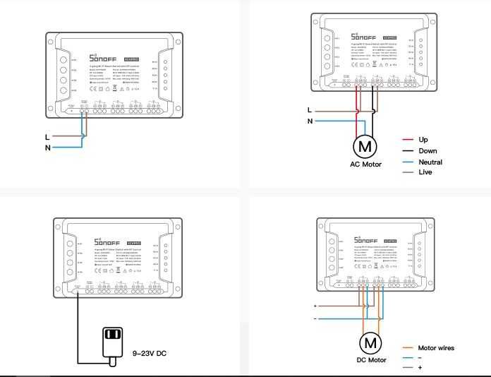 Sonoff 4CH PRO R3- WiFi смарт реле AC/DC с 4 изхода 10A + RFконтр