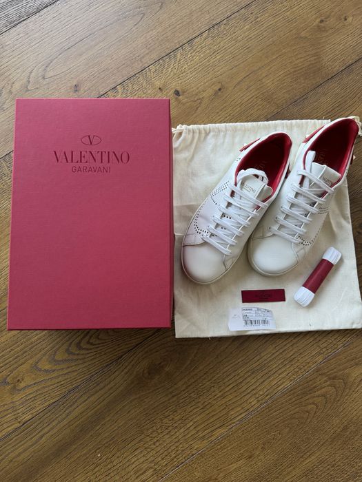 Valentino Caravani кожени гуменки