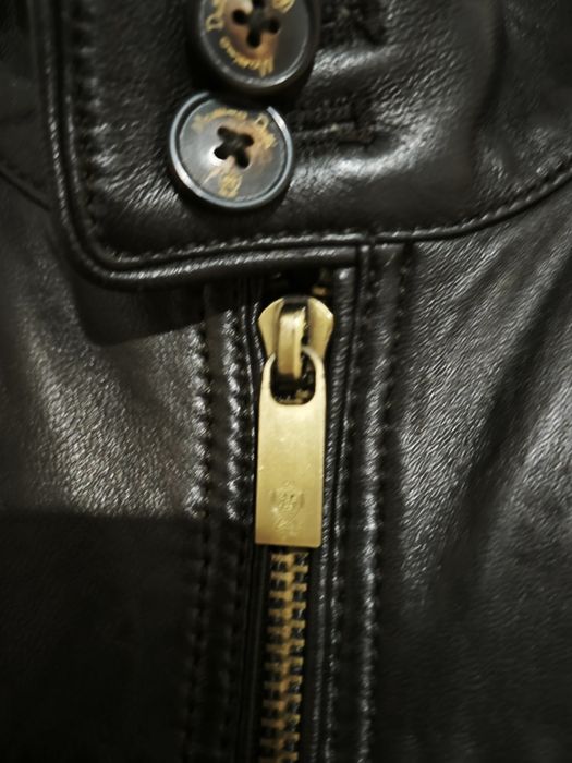 Кожаная куртка Massimo dutti