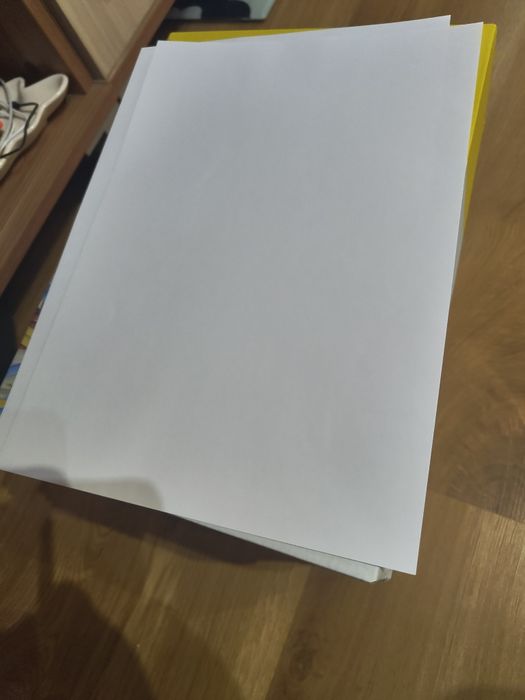Самозалепваща хартия А4 за принтер