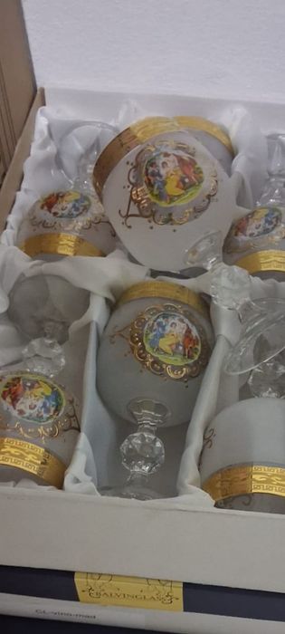 Set pahare din cristal