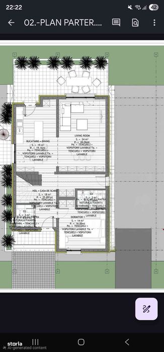 Casă individuală modernă compartimentare excelentă