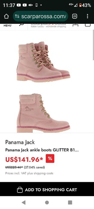 Bocanci dama noi 41  Panama Jackck