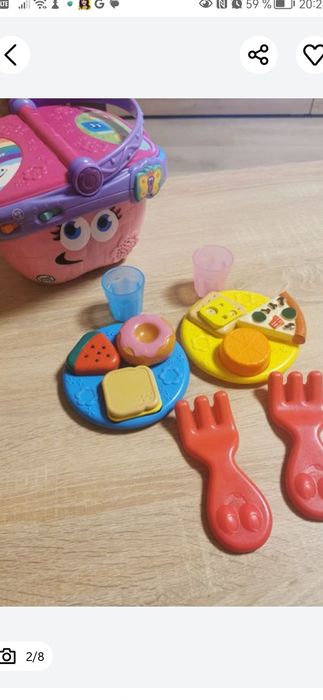 Cos Leap Frog, pentru picnic