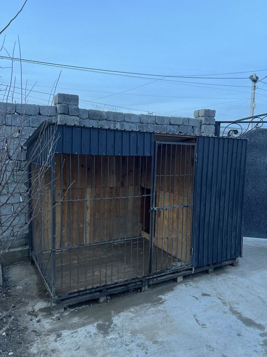 Вольер, домик для собак