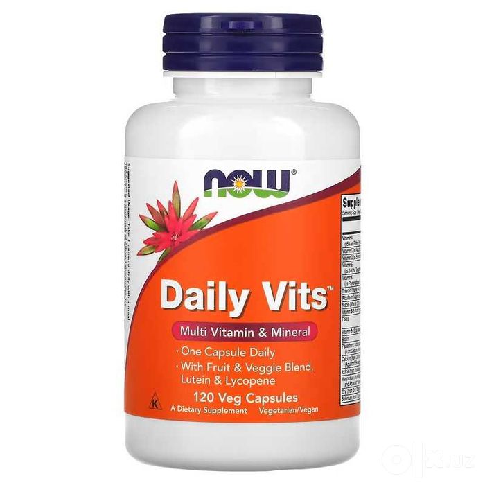NOW Foods NOW Daily Vits Multi Vitamin & Mineral мультивитамины микроэ