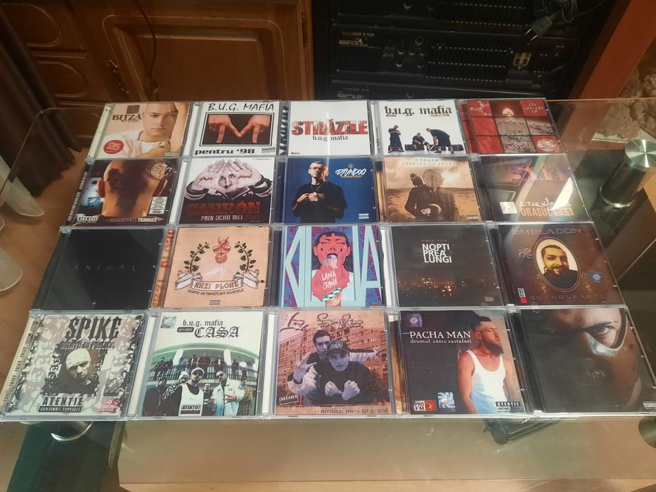 Hip hop românesc din colecția proprie