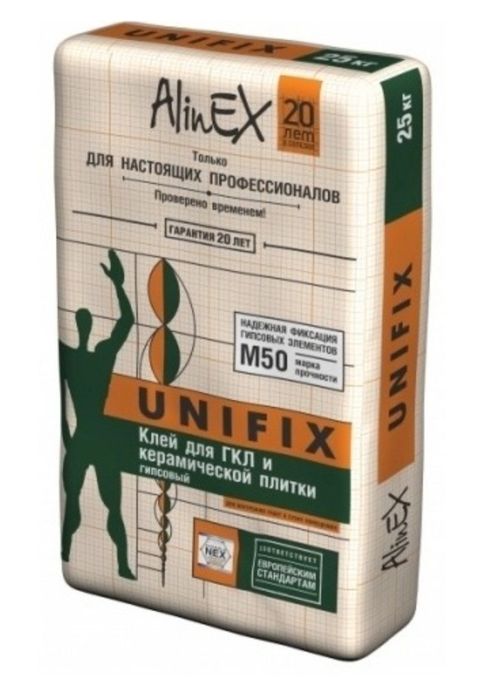 AlinEX клей Unifix, 25 кг