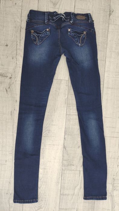 Джинсы, темные, женские