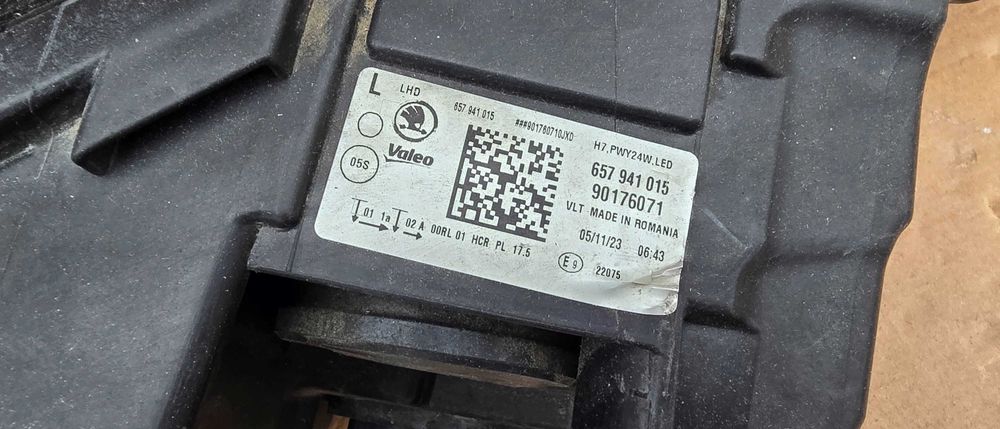 Far stanga LED Skoda Scala 2019 2020 / 2021 2022