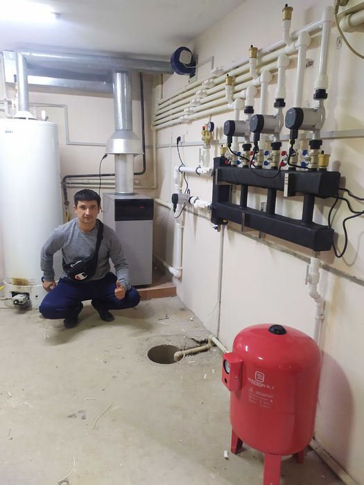 Сантехник установка котлов профилактика разводка ГВС-ХВС