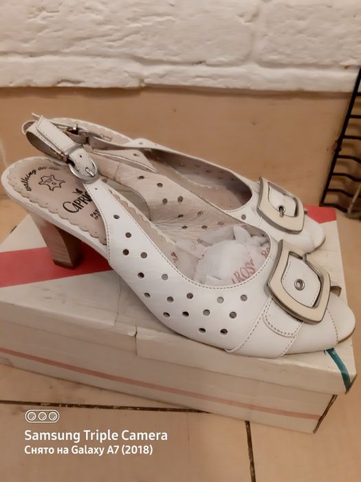 Босоножки, из натуральной кожи.