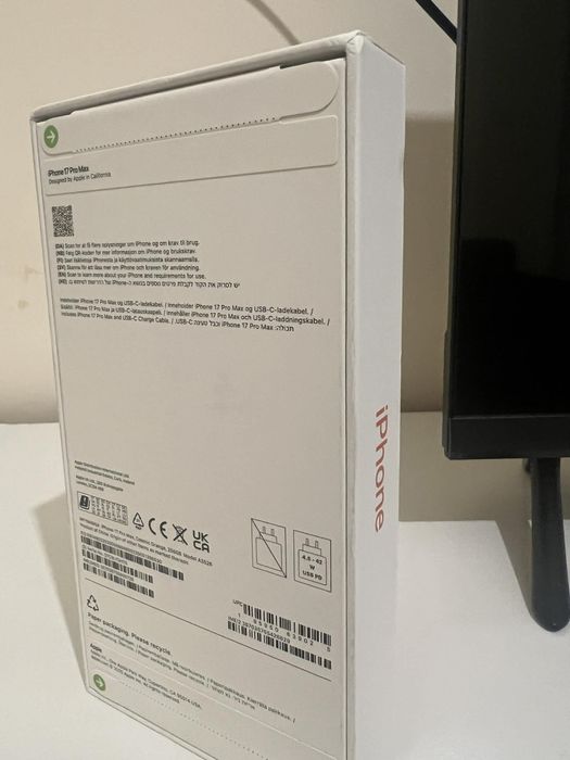 Iphone 17 Pro Max 256 GB Sigilat