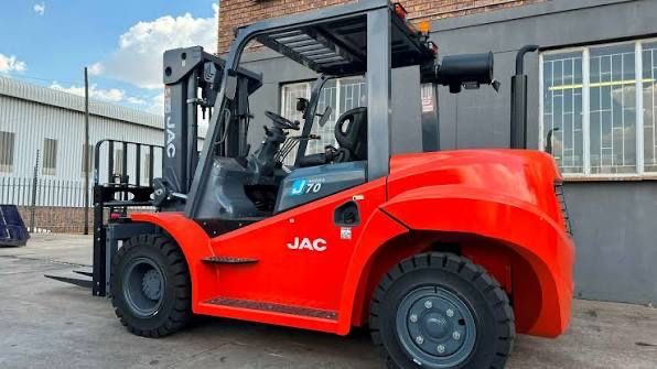 Дизельный вилочный погрузчик JAC 7 тонн. Avtokara Автокара