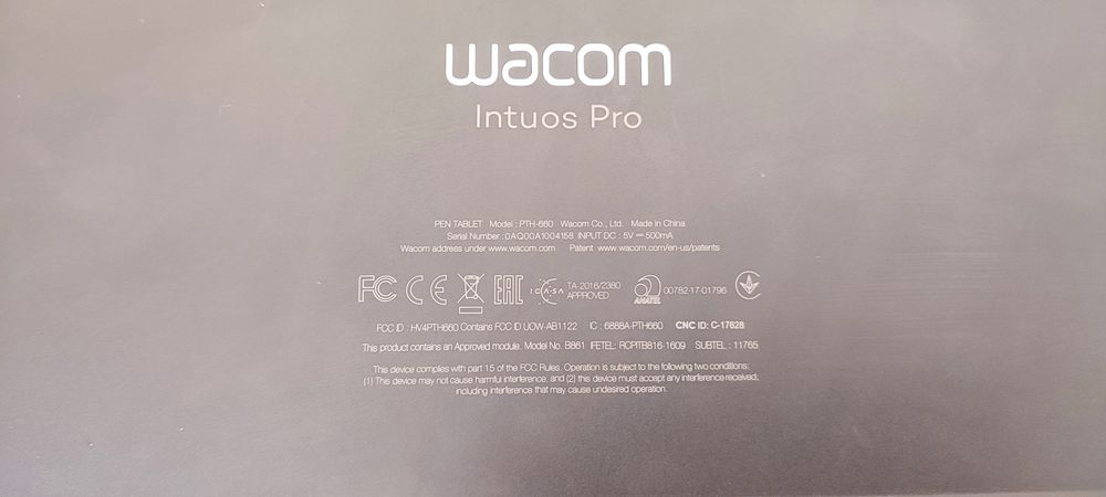 Wacom intuos pro pth-660