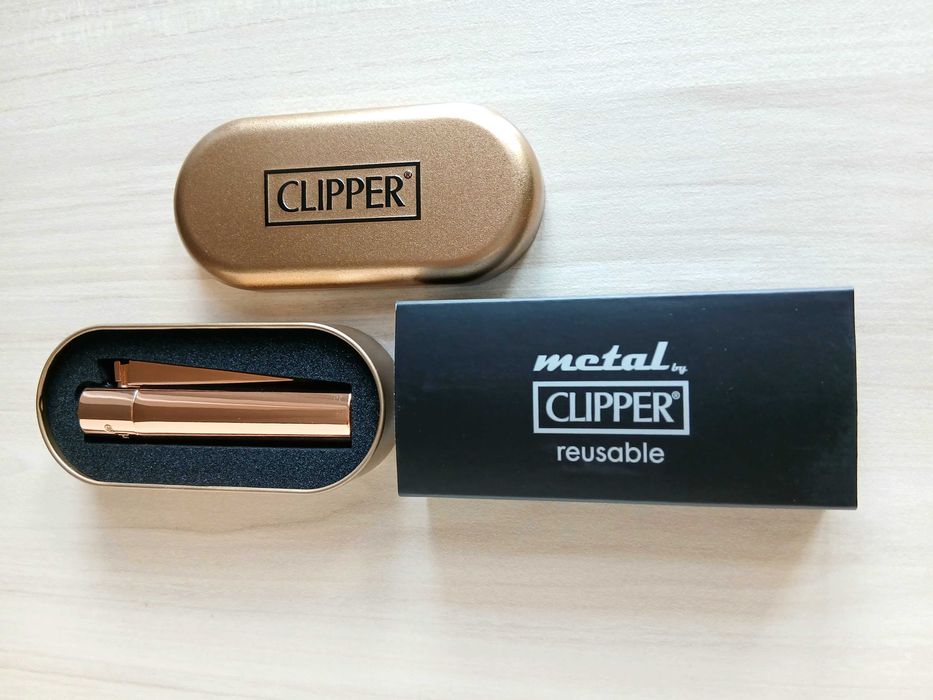 Запалка CLIPPER - метална, нова