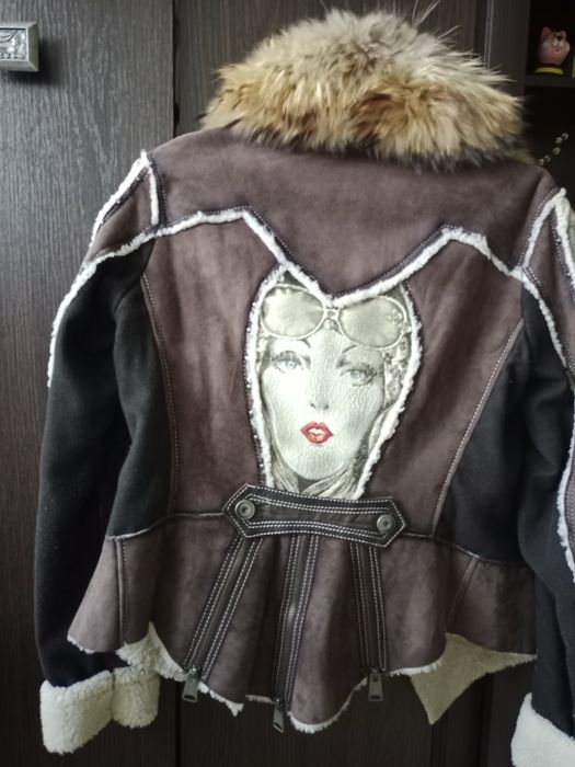 Дублёнка с мехом