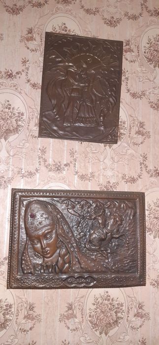 Советские настенные чеканки ссср