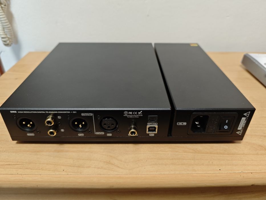 SMSL VMV D1 - High-End Deskop DAC 32Bit 768kHz DSD512