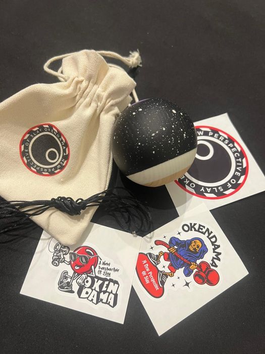 Okendama Revo Clear Splatter  Maple noi