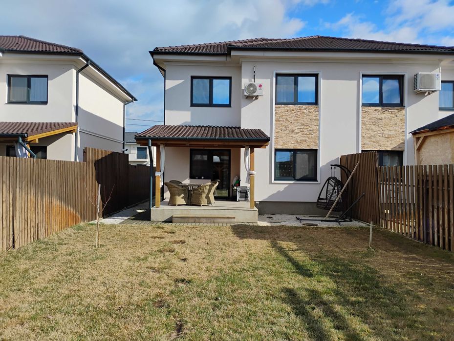 Casă duplex, Moșnița, 3 dormitoare, 104mp, toate utilitățile