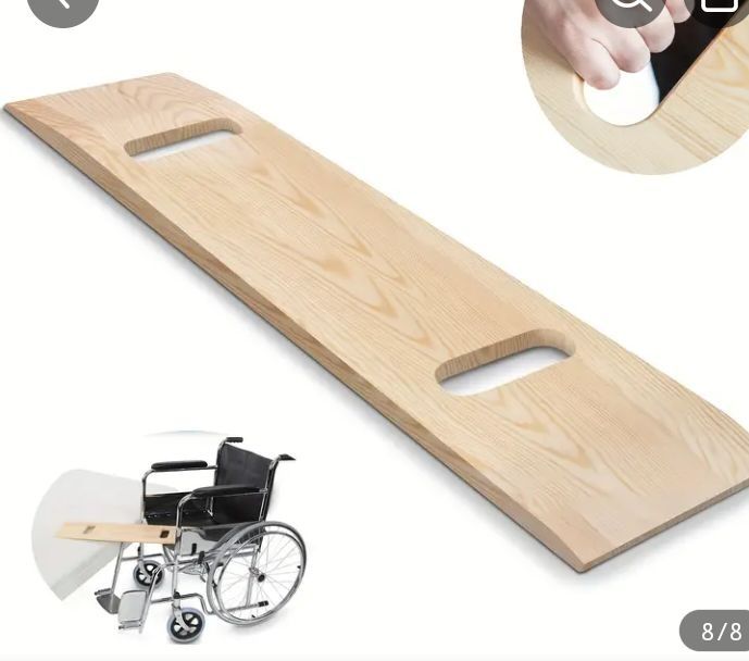 Пандус доска с ручкой  для перехода