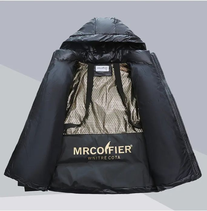 Куртка пуховик черный цвет