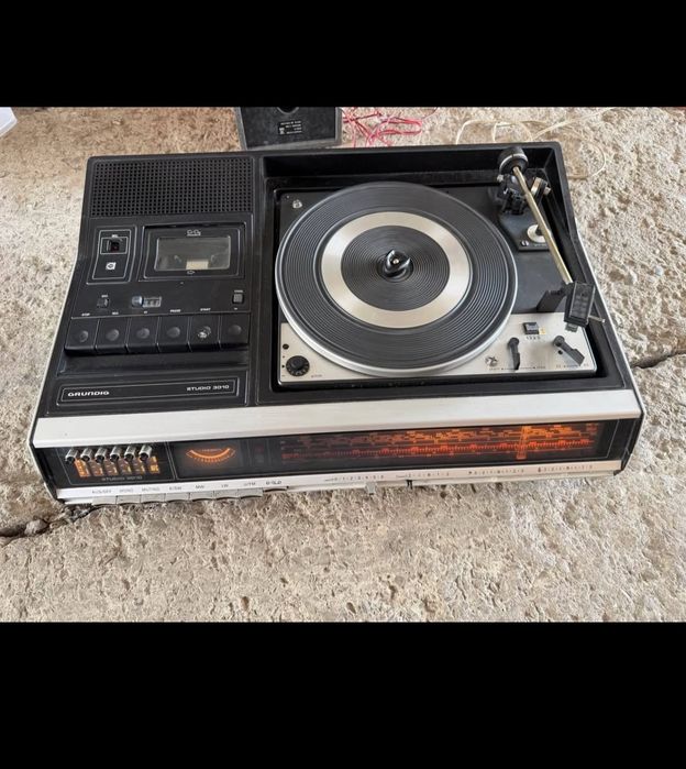 Combină Stereo Vintage GRUNDING Studio 3010a + Pickup Dual 1225
