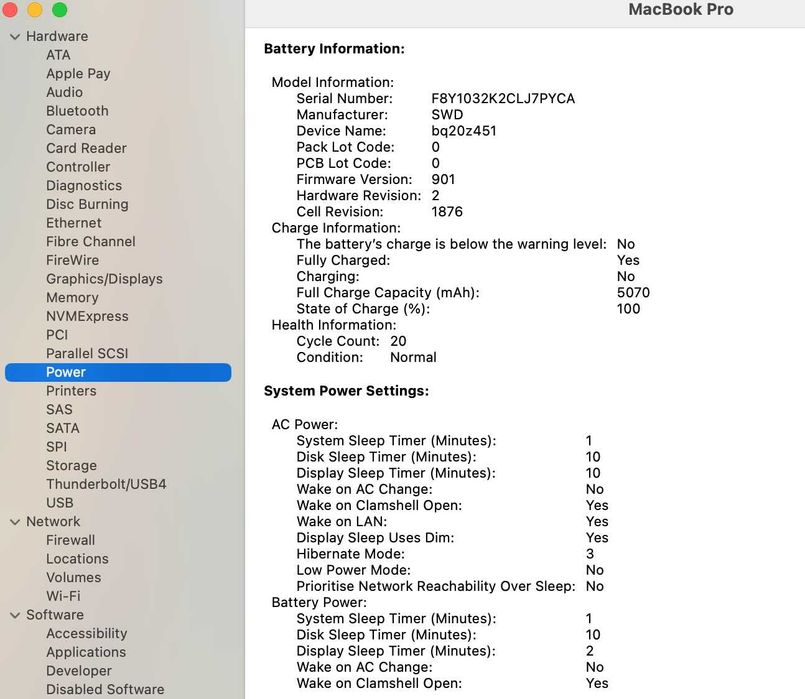 MacBook Pro 13 |A2251|i5-2.0GHz|16GB RAM|512GB SSD
