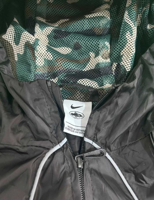 Geacă Nike x Corteiz Windrunner / Jachetă Trening Neagră – Originală