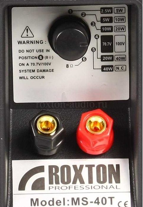 Колонка Roxton MS-40TB  двухполосный