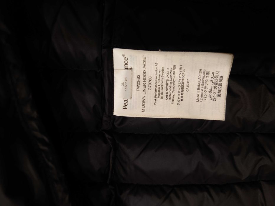 Peak Performance down jacket