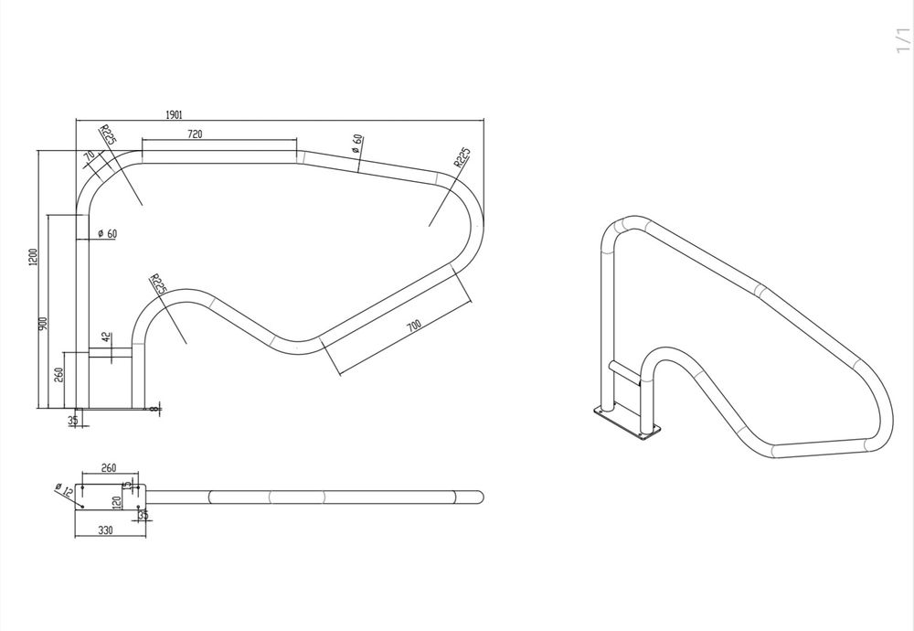 Столовые разделители для коров (лежанки)