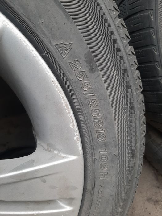 Диски бмв  зимней резиной на х5 е 53