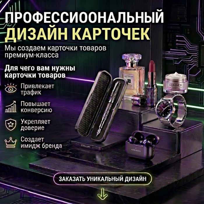 Услуга по созданию уникальной Карточки для товаров