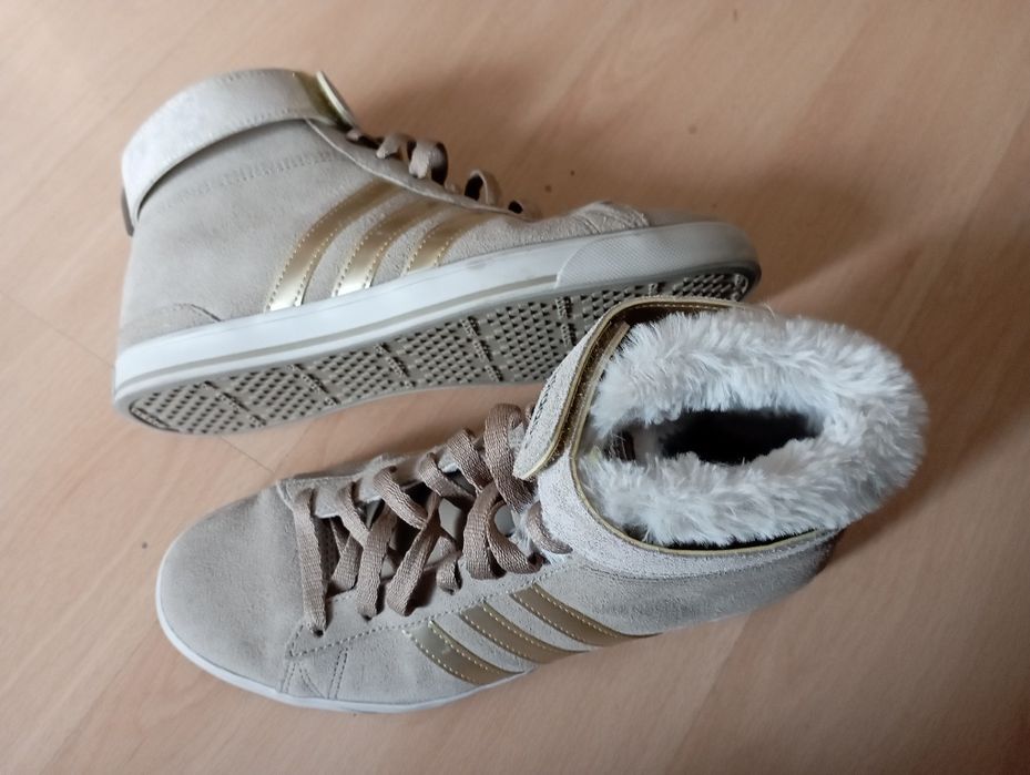 Нови дамски сникърси естествен велур AdidasNEO Selena Gomez collection