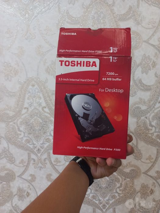 Toshiba 1TB HDD Yangi