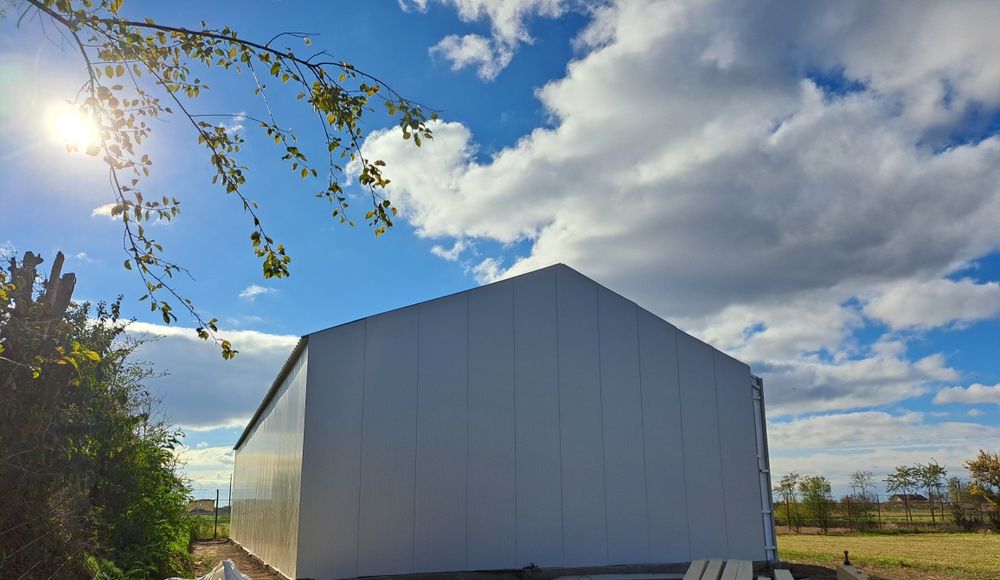 Hala 250 mp, spațiu pretabil sala jocuri, Jud Buzău