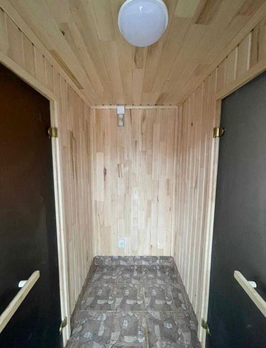 Баня из контейнера