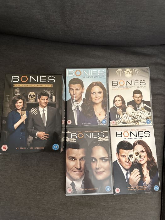 Сериял на двд Bones ( Кости )цял 12 сезона